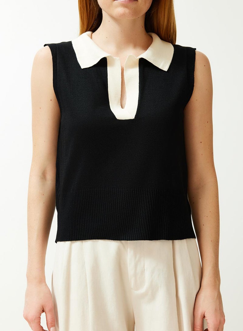 trendyol Polo Neck T-Shirt Look Knitwear Blouse - Image 5
