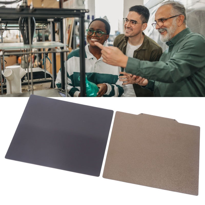 3D Printer Build Plate 300x300MM Double Side Printing - High Temp Resistance Textured PEI & Carbon Fiber PET for CR10 Series, Artillery SW-X1 3D Printers - Image 5