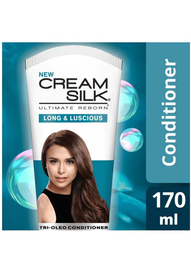 Cream Silk Ultimate Reborn Long & Luscious Tri-Oleo Conditioner 170 ml‏  - Image 2