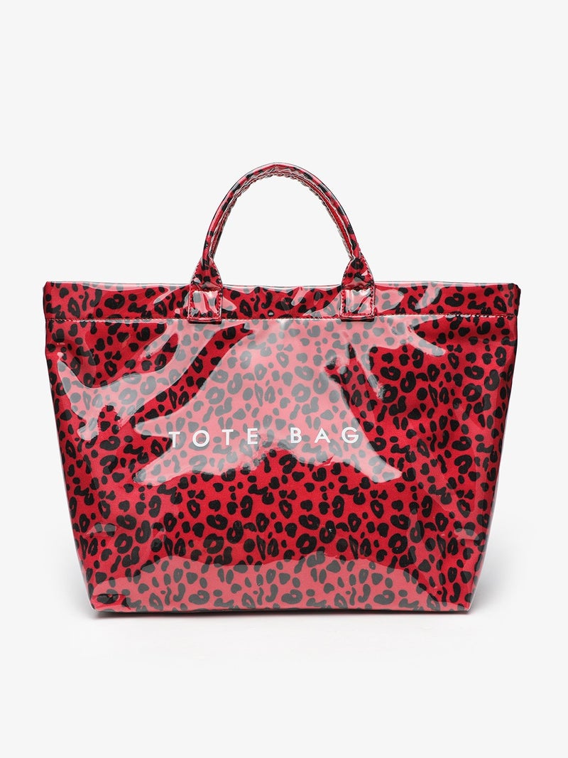 Explosions Fashion Vintage Dupont Paper Bag Women'S Large Capacity Kraft Paper Portable Tote Bag - Image 4