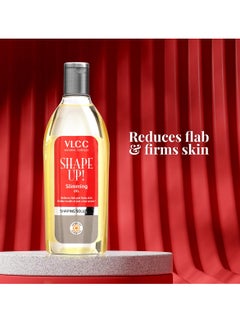 VLCC VLCC Shape Up Slimming Oil - 200ml | Fights Cellulite, and Reduces Flab | Firms Skin and Increases Skin Elasticity | With Cypress Oil, Juniper Berry Fruit Oil, and Sweet Fennel Oil.  - Image 3