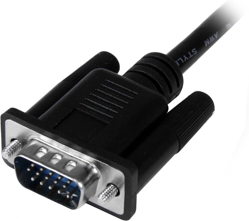 Star Tech .com VGA to HDMI Adapter with USB Audio - VGA to HDMI Converter for Your Laptop / PC to HDTV - AV to HDMI Connector (VGA2HDU), Black - Image 3