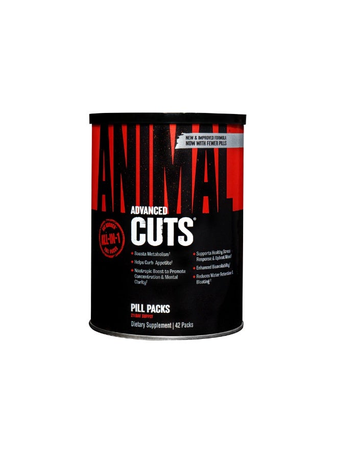 ANIMAL Advanced Cuts Pill Packs (42 packs) - Image 1