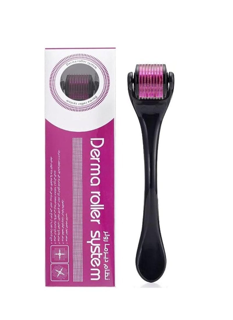 Derma Roller - 540 Microneedle Roller Skin Care System Hair Growth for Women and Men (0.5mm) - Image 1