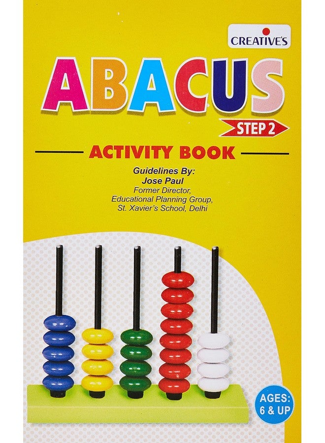 Creative's Creative's Abacus Step-2 | Practical and Fun Way to Learn Place Value, Addition, Subtraction | Learning & Educational | 5 Rod Abacus & 50 Beads in 5 Colours | Activity Book Included | Ages 5 & up - Image 2