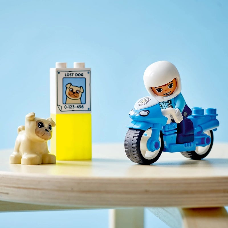 LEGO - Duplo Police Motorcycle 5 Pieces - 10967 - Image 4