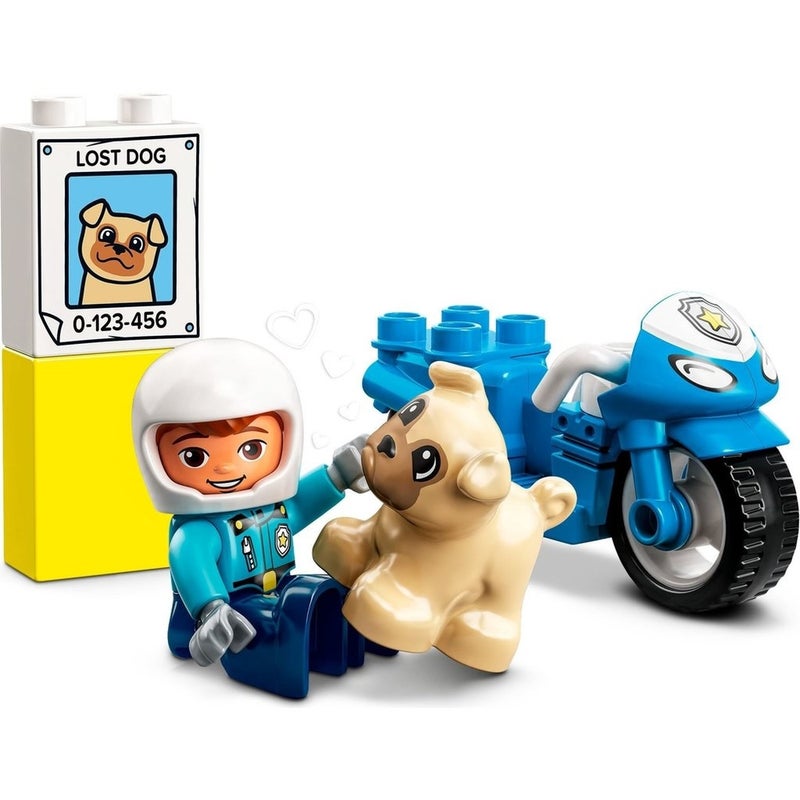 LEGO - Duplo Police Motorcycle 5 Pieces - 10967 - Image 2