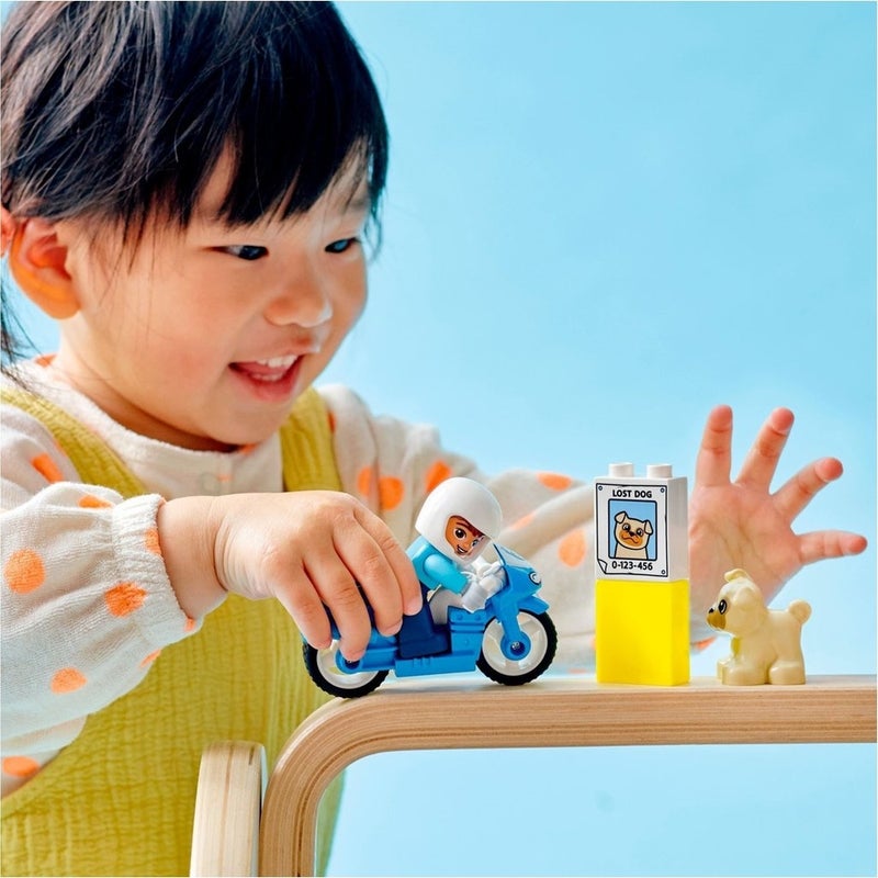 LEGO - Duplo Police Motorcycle 5 Pieces - 10967 - Image 3