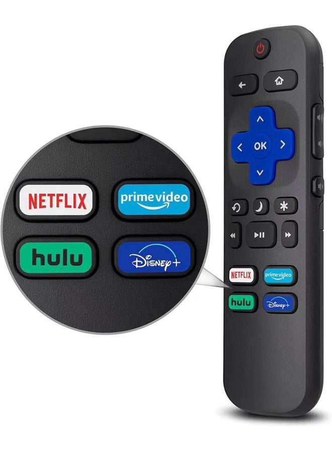 HONGYANG For Roku Tv Remote Control For Roku Tv Netflix - Image 1