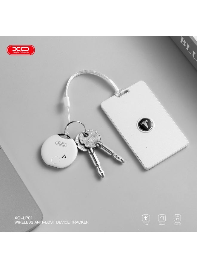 إكس أو جهاز تتبع ذكي XO LP01 مضاد للفقدان - ميدالية بلوتوث للبحث عن المفاتيح والمحفظة والشنط - متوافق مع تطبيق Smart Life و Tuya - Image 1