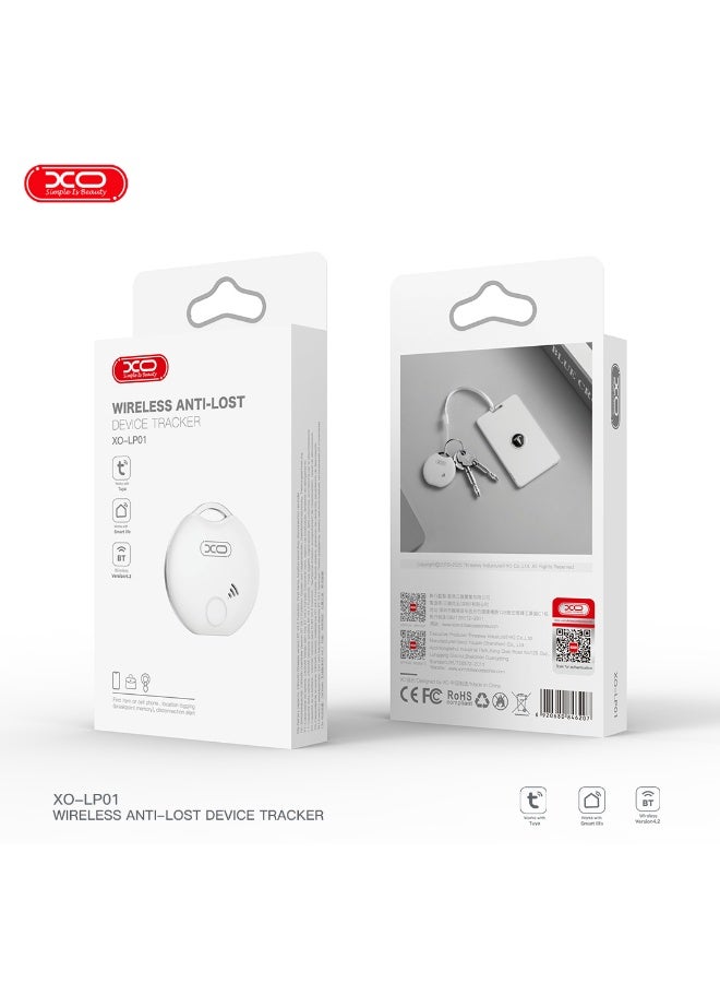 إكس أو جهاز تتبع ذكي XO LP01 مضاد للفقدان - ميدالية بلوتوث للبحث عن المفاتيح والمحفظة والشنط - متوافق مع تطبيق Smart Life و Tuya - Image 4