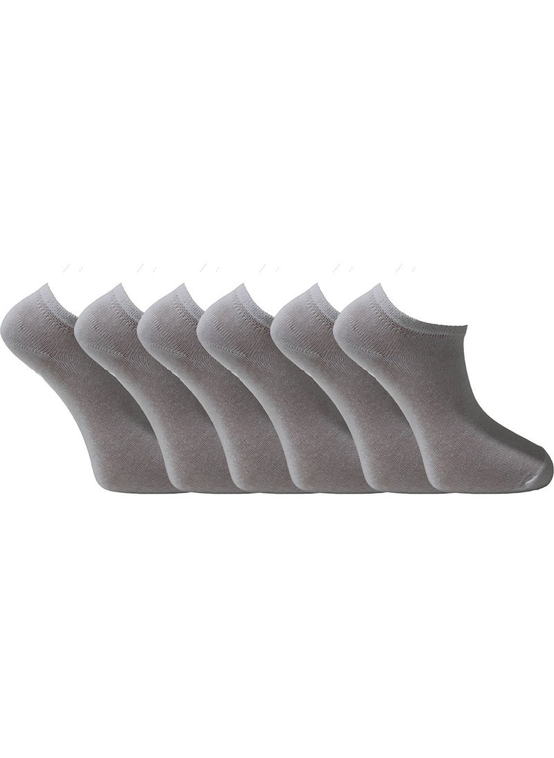 Seva 6 Pairs Women's Socks Booties White Daily Wear Socks  - Image 1