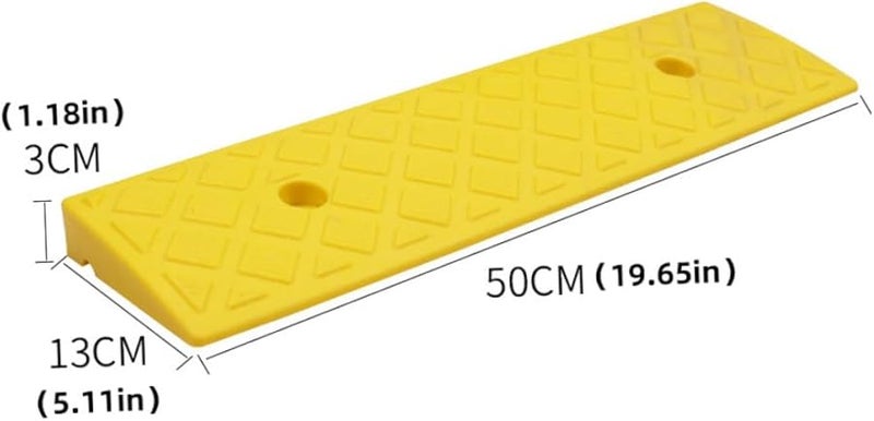 Heavy Duty Non Slip Wheelchair Ramp Mat for Home Use Easy Step Climbing Enhanced Safety - Image 3