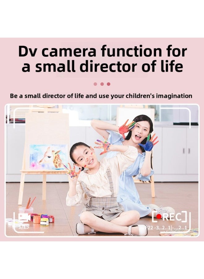 Generic 180 ° Flip Lens Kidsren's Printing Camera Instant Camera Polaroid Thermal Printer-Color:32g Card  - Image 4