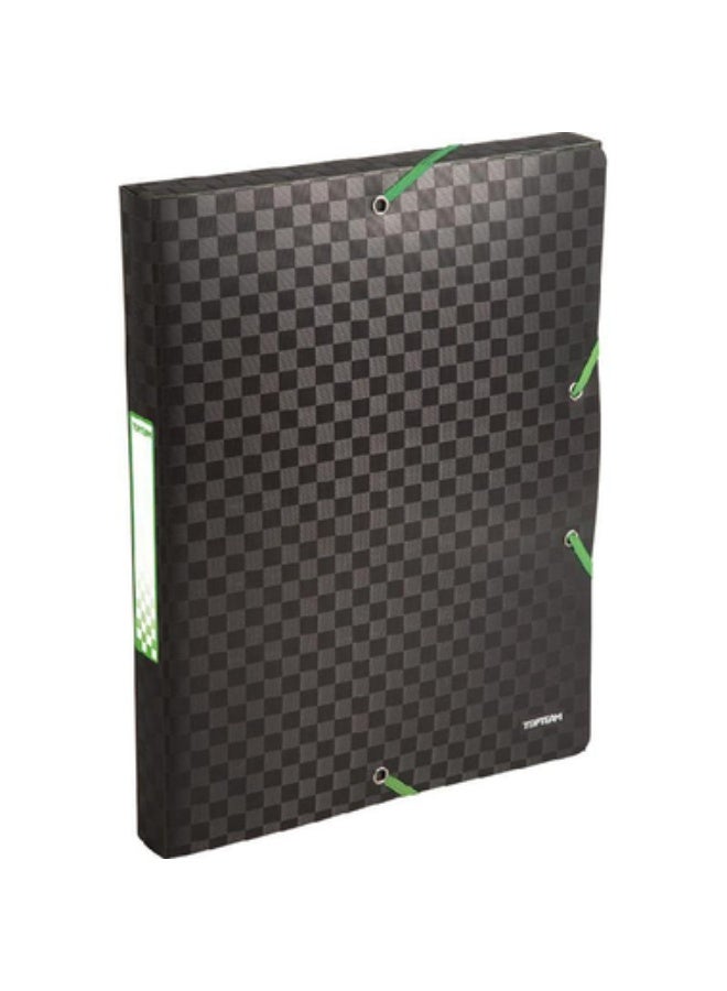 File Pocket Single Pocket A4 PP Material Green