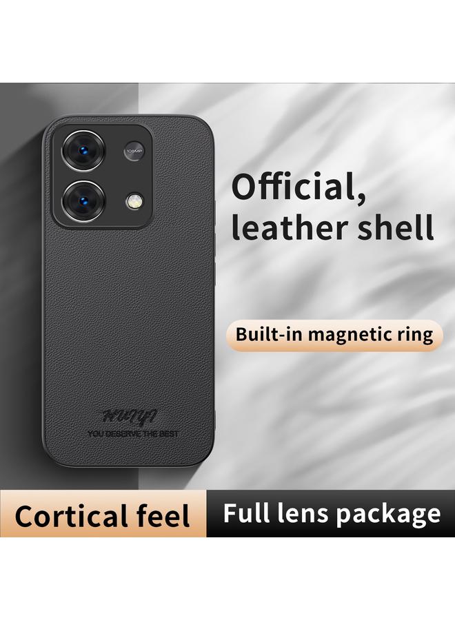 S-TOP Case For Redmi Note 13 5G HUIYI Leather Magnetic Phone Case - Image 4