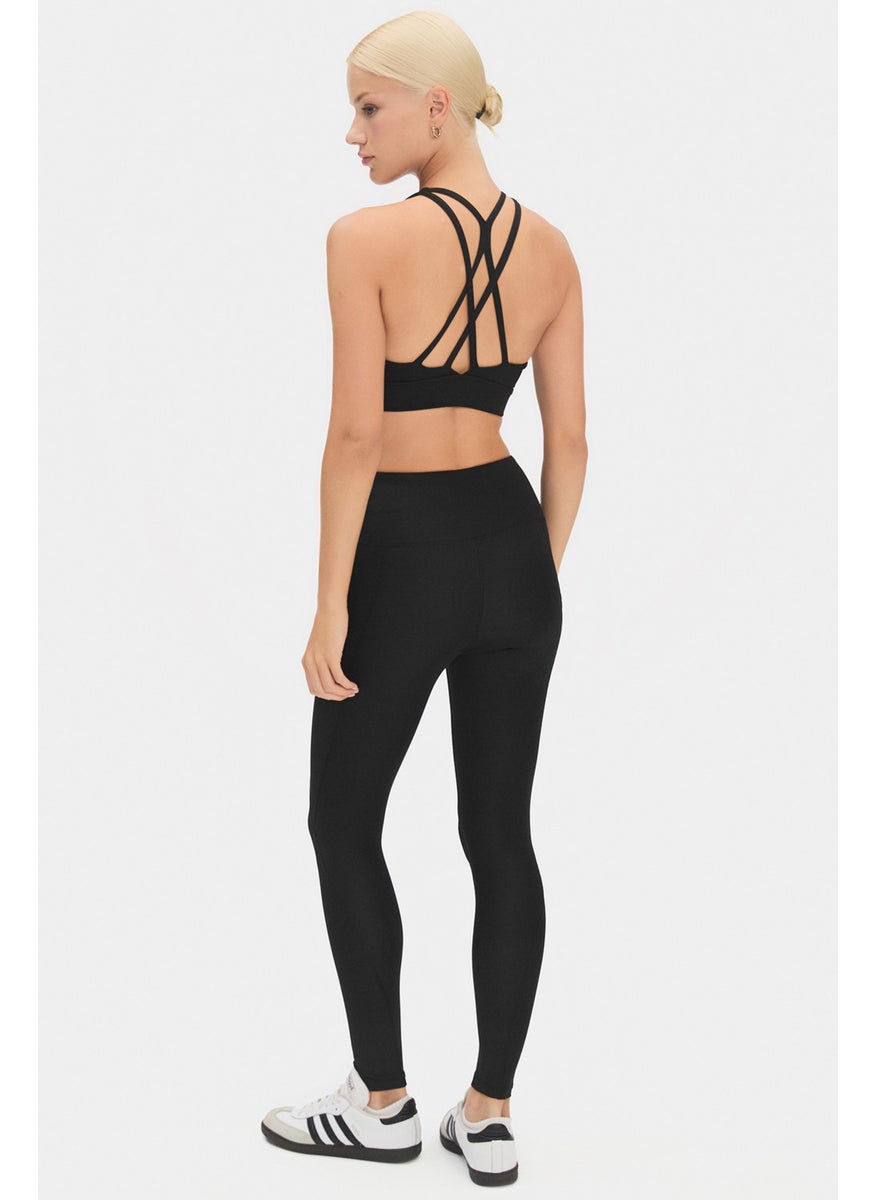 JOYSTAR - Women's High Waist Double Pocket Compression Sports Leggings - Image 1