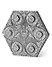Banloga DD Dice Set7PCS Metal Dice for Dungeons and DragonsMini Dice Set with Pocket Watch CaseRole Playing Board Games Accessories Dragon Ancient SilverS - Image 2