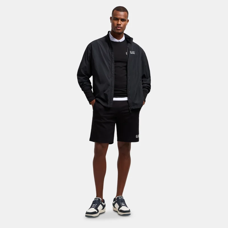 EA7 Emporio Armani Black Men's Core Shorts for Men | Best Price UAE