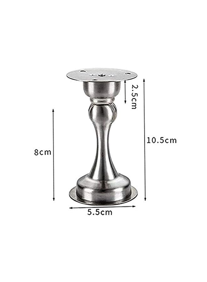 erorex Stopper Bumper Magnetic Stainless Steel Door Holder Doorstop for PVC Metal Wood Board Tile Platic Aluminum Sash Silver, WSTT69 - Image 2