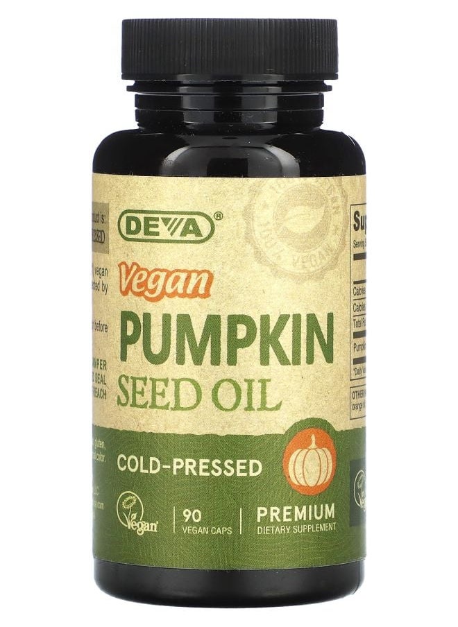 Deva Vegan Pumpkin Seed Oil 90 Vegan Caps 