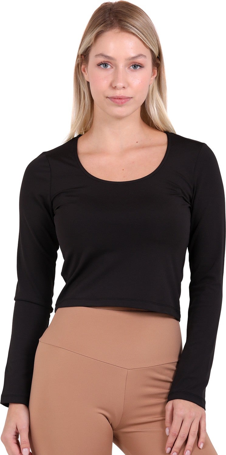 U&Me Long Sleeve Top Black - Image 2