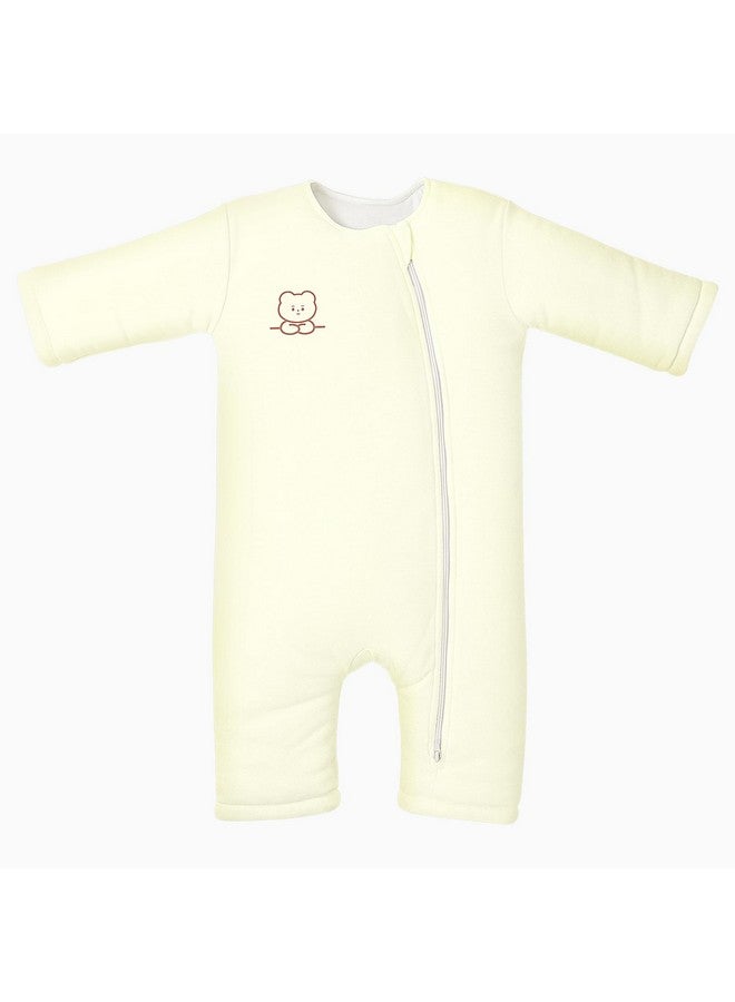 Knirose Baby Sleep Sack with Legs Winter 0-6 Months 2.5 Tog, Ultra Soft Cotton Wearable Blanket Sleeping Bag Sack Easy Diaper Changing Transitional Sleep sacks Unisex Newborn Infant Babies Toddlers Girls Boys - Image 1