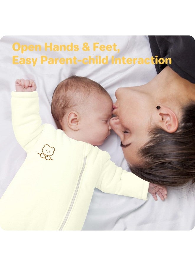 Knirose Baby Sleep Sack with Legs Winter 0-6 Months 2.5 Tog, Ultra Soft Cotton Wearable Blanket Sleeping Bag Sack Easy Diaper Changing Transitional Sleep sacks Unisex Newborn Infant Babies Toddlers Girls Boys - Image 5