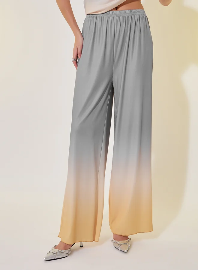 Take Two Ombre Print Sleeveless Top and Pants Co-Ords