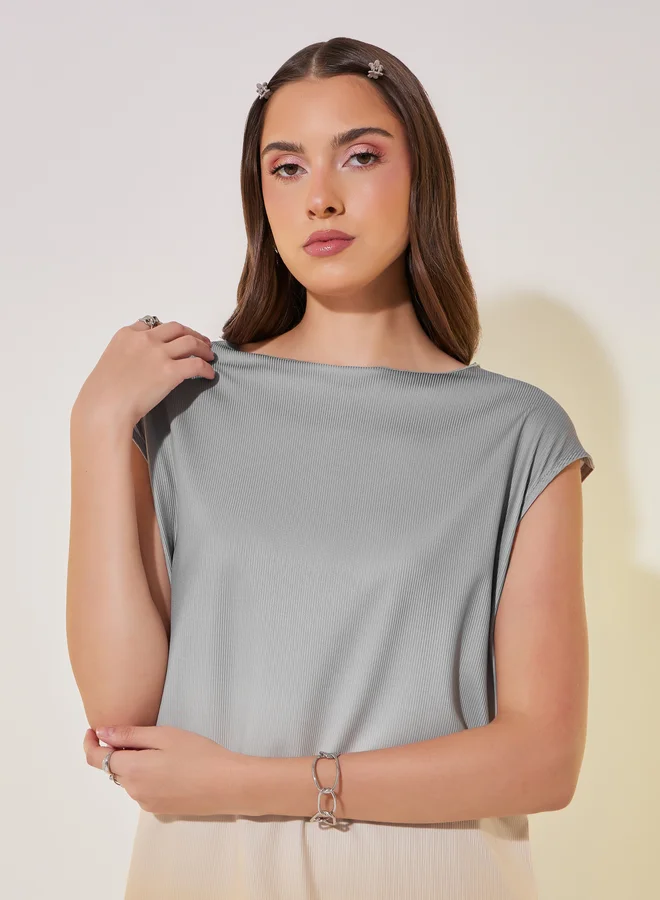 Take Two Ombre Print Sleeveless Top and Pants Co-Ords