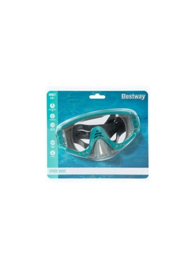 Bestway Sparkle Wave Mask    Color: Turquoise - Image 1