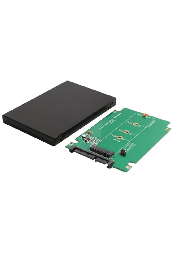محول 2.5 بوصة SATA III إلى M.2 B-Key SSD – يدعم أحجام 2230، 2242، 2260، 2280، هيكل من الألومنيوم  - Image 2