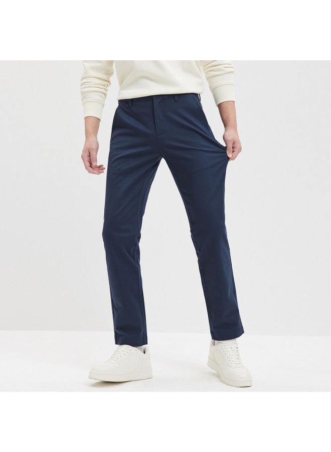 Septwolves Eco-friendly Recyclable Basic Versatile】25 Autumn Winter Classic Men's Trousers Multi-color Brushed Casual Pants For Men - Image 3