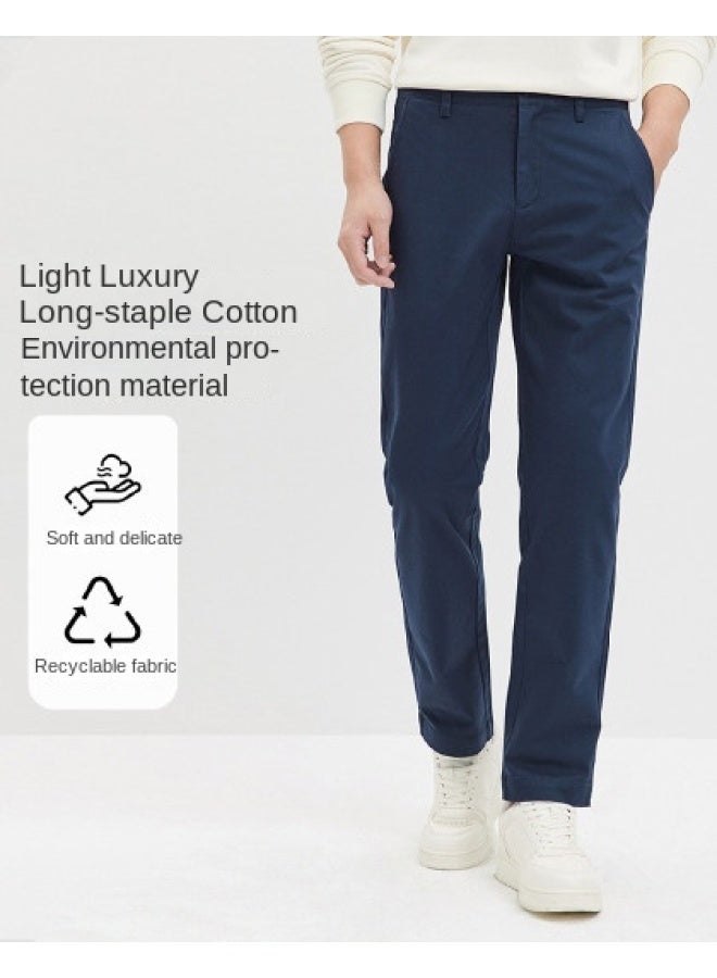 Septwolves Eco-friendly Recyclable Basic Versatile】25 Autumn Winter Classic Men's Trousers Multi-color Brushed Casual Pants For Men - Image 1
