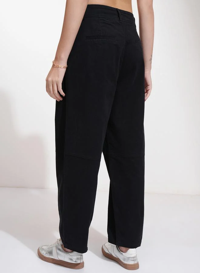 Tokyo Talkies Tokyo Talkies Mid Rise Wide Leg Trousers