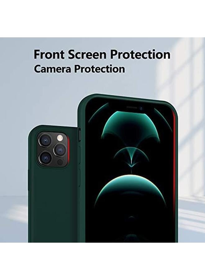 X-level Compatible With Iphone 12 Pro Max Case Silicone Slim Thin Soft Gel Rubber With Camera Protection Anti Slip Anti Scratch Microfiber Lining Cushion Shockproof Cover For Iphone 12 Pro Max 6.7" - Image 3