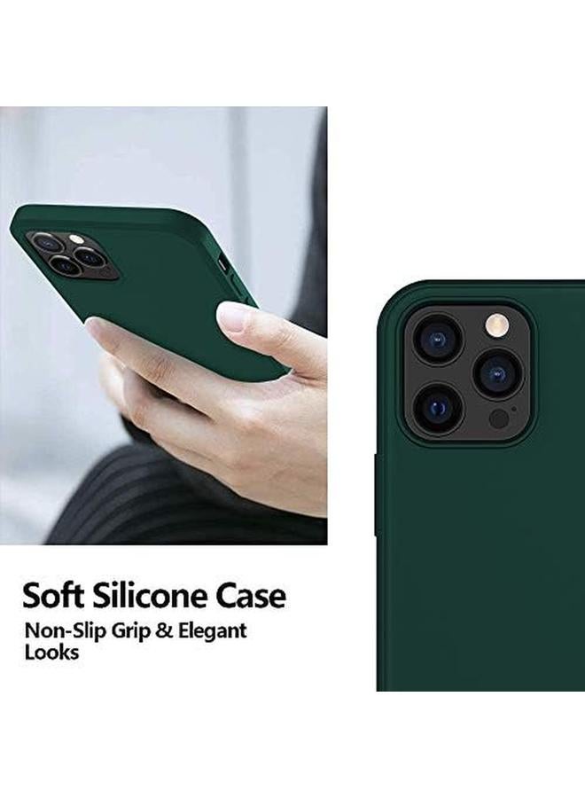 X-level Compatible With Iphone 12 Pro Max Case Silicone Slim Thin Soft Gel Rubber With Camera Protection Anti Slip Anti Scratch Microfiber Lining Cushion Shockproof Cover For Iphone 12 Pro Max 6.7" - Image 4