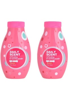 Bench Daily Scent Powder Eye Candy Refreshing Oil Control Powder 50 g 2Pcs 