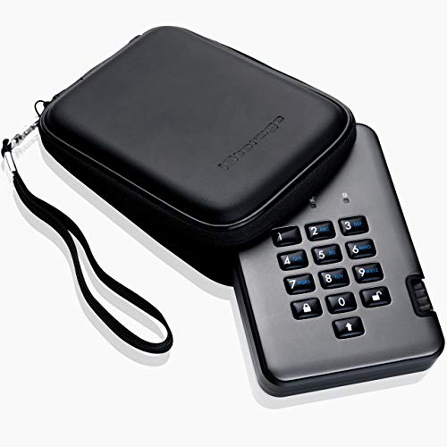 iStorage diskAshur PRO2 HDD 2TB | Secure Portable Hard Drive | FIPS Level 3 certified | Password Protected | Dust/Water-Resistant | Hardware encryption - Image 3