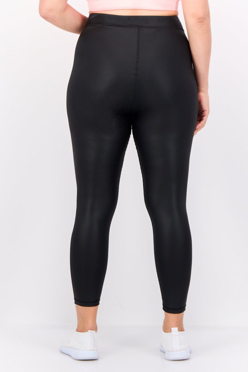 PUMA Women Tight Fit Brand Logo Training Leggings, Black - Image 4