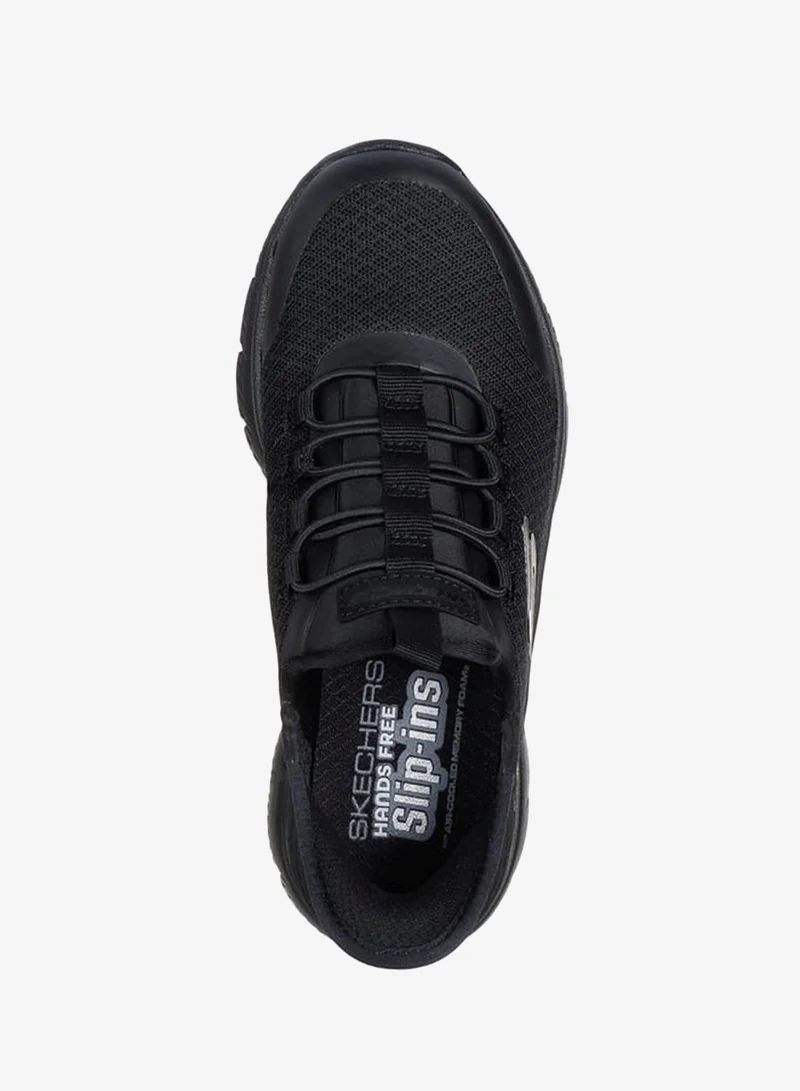 SKECHERS  Boys Mesh Detail Sports Shoes With Lace-Up Closure - Summits  | Best Price UAE