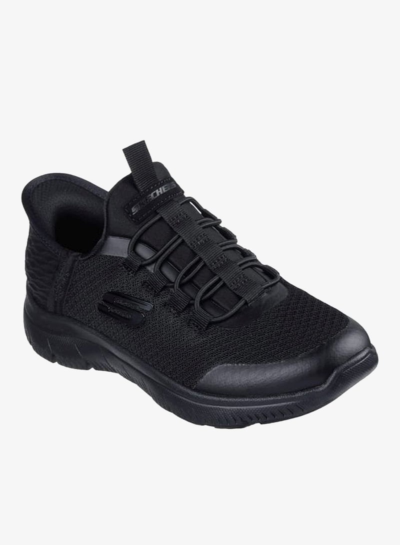 SKECHERS Boys Mesh Detail Sports Shoes With Lace-Up Closure - Summits - Image 3