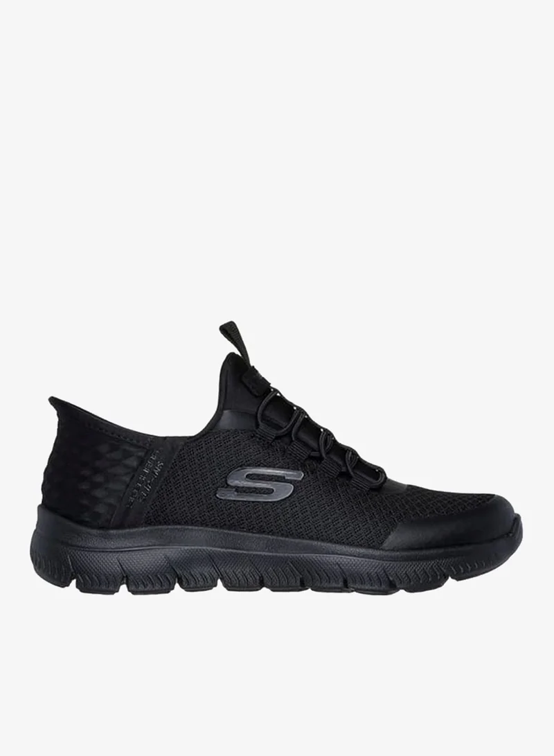 SKECHERS  Boys Mesh Detail Sports Shoes With Lace-Up Closure - Summits  | Best Price UAE