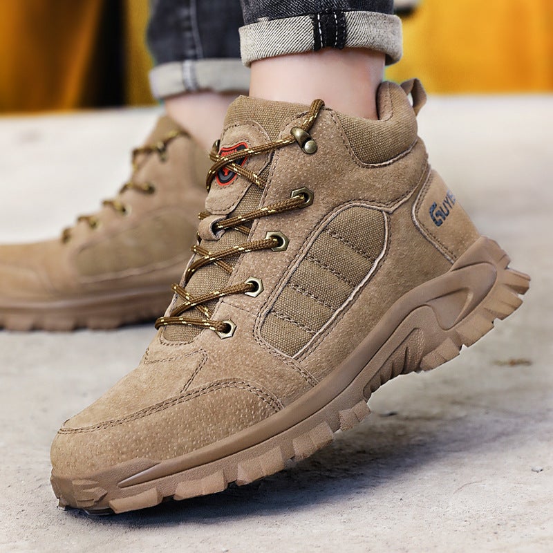 'S Popular Safety Shoes Are Anti-Smash, Anti-Puncture, High-Top Ankle Protection, Winter Wear-Resistant Work Shoes, Men'S Protective Safety Shoes - Image 5