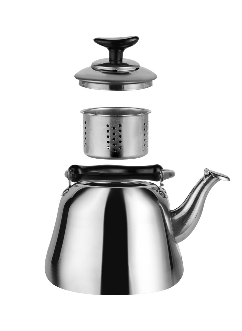 Delcasa Stainless Steel Whistling Kettle, 1.5Ltr Capacity, DC2105 - Image 4