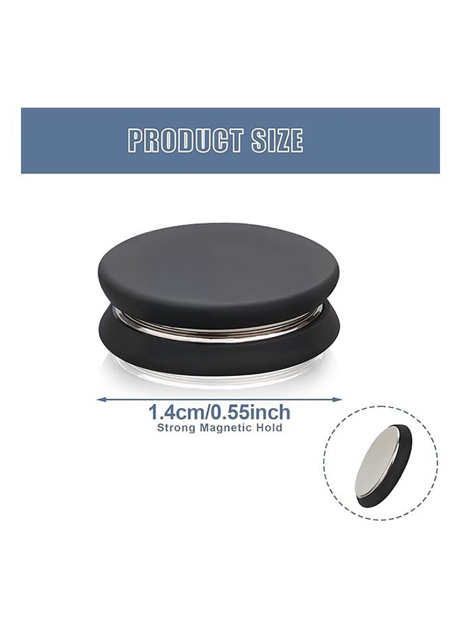 Lemon 4 Pcs Hijab Magnetic Pin, Multi-Purpose Strong Brooch, Small Scarf Clasp for Pinless Scarf Women Clothes Hijabs Scarves - Image 2