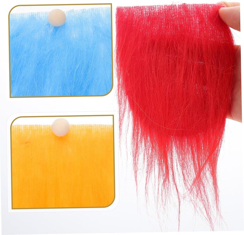 1set Pre-Cut Beard Kit Gnome Beards for DIY Faux Fur Trim for Boys and Girls - Image 2