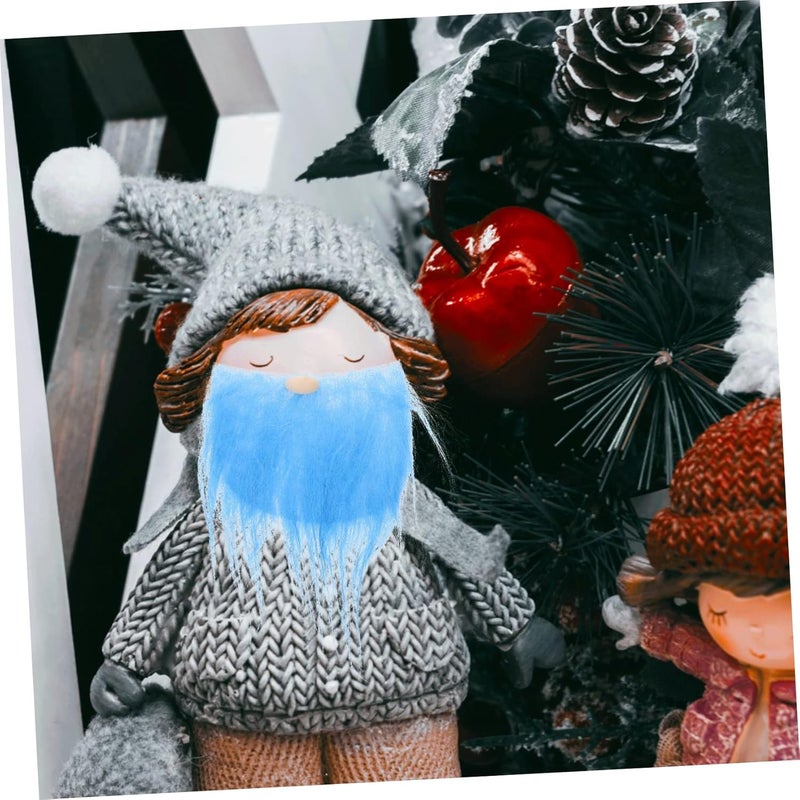 1set Pre-Cut Beard Kit Gnome Beards for DIY Faux Fur Trim for Boys and Girls - Image 4
