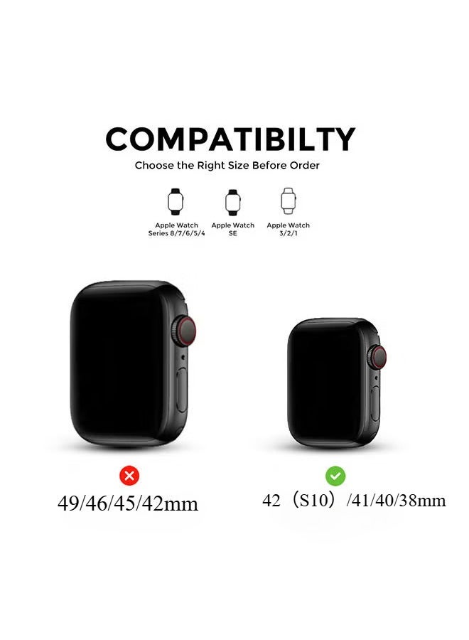 keloray Silicone Sport Bands For Apple Watch Series 10 9 8 7 6 5 4 SE 38/40/41/42mm Soft Silicone Waterproof Smartwatch Band - Image 2