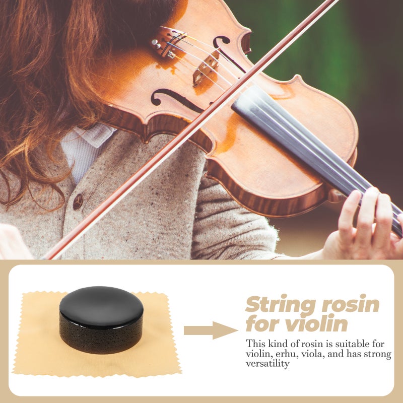 4pcs String Rosins Professional Violin Musical Instrument Supplies (Black) - Image 4
